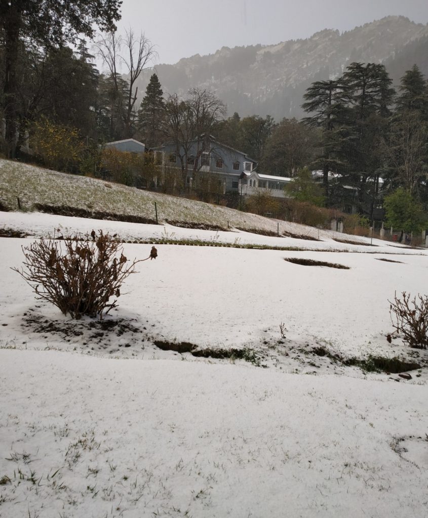 Snowfall photos of Nainital January 2019