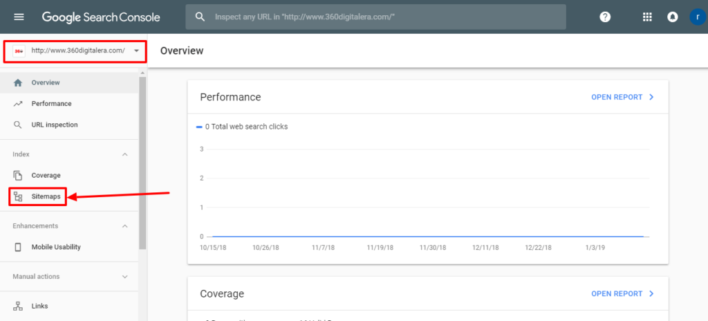 appending sitemaps to Google