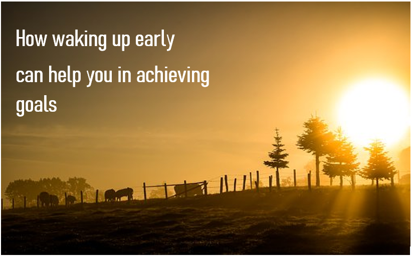 Benefits of waking up early - things that you can do, if you wake up early in the morning.