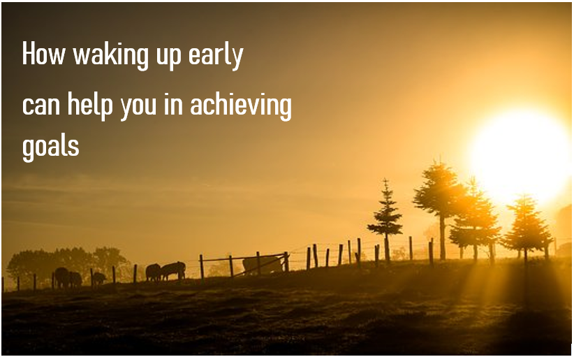 Benefits of waking up early - things that you can do, if you wake up early in the morning. 