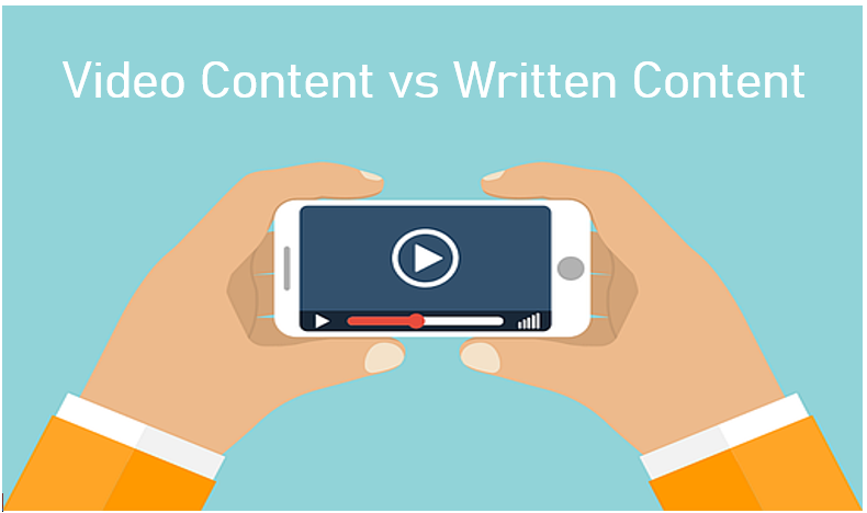 Benefits of video content over written content 