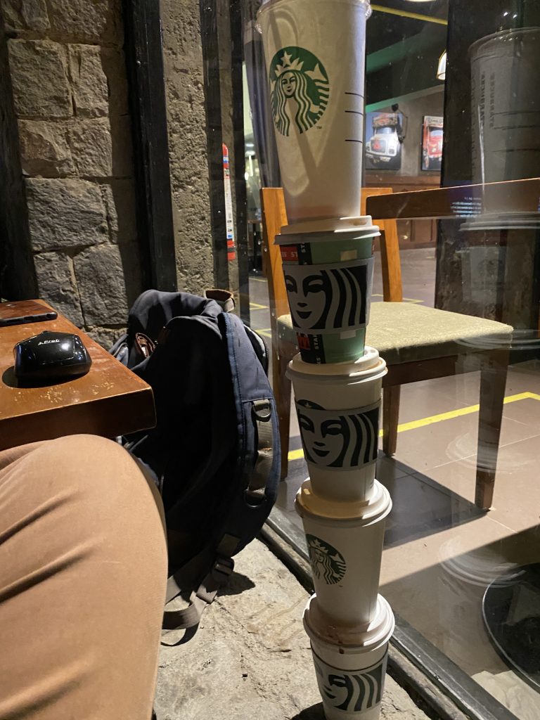 Coffee Cups Tower