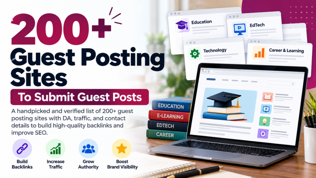 Guest Posting Sites to Submit Guest Posts